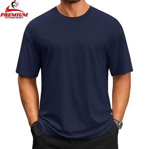 Camisetas de hombre en blanco de algodón 100% de alta calidad, ropa de calle, camiseta de gran tamaño - Product Image 2