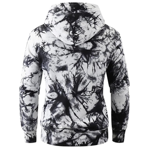 Sweat à capuche anti-boulochage de haute qualité pour hommes femmes tissu éponge français imprimé en relief lavé brodé - Product Image 3