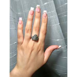 Bague en argent sterling fabriquée par les Navajo, bijou culturel de collection, taille 10 - Product Image 5