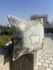 ปลอกหมอนผ้าฝ้ายปักสวยงามขนาด45X45ซม. ตกแต่งบ้านสไตล์ชนเผ่าสำหรับโซฟาโซฟาหรือเก้าอี้ - Product Image 4