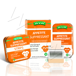 Natural Appetite Control Oral Strips Sugar-Free with Turmeric Curcumin and <b>Milk</b> Thistle <b>Extract</b> - Product Image 1