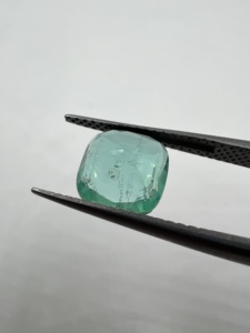 Esmeralda Natural para joyería Piedra preciosa de Esmeralda suelta para anillo Colgante Collar Joya Uso Mayo Piedra natal Certificada Sin Tratar - Product Image 4