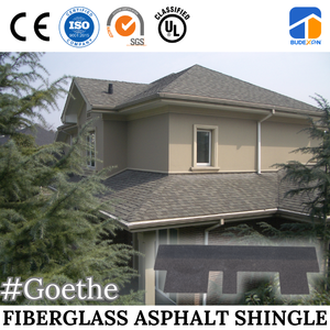 Tejas Asfálticas <span class=keywords><strong>Goethe</strong></span> de Primera Calidad con Estructura de Fibra de Vidrio para Sistemas de Techado Residencial Modernos - Product Image 2