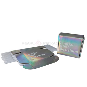 Caja plegable de regalo corrugada personalizada de Material reciclable Fábrica OEM Envío ecológico Caja de correo de papel <span class=keywords><strong>Embalaje</strong></span> <span class=keywords><strong>con</strong></span> logotipo - Product Image 5