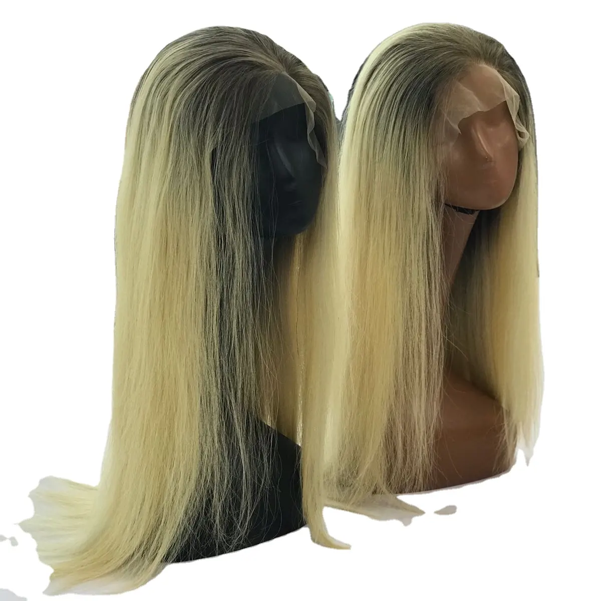 Wholesale price 613 color blonde 13x4 lace front wigs 150% 180% density straight with transparent lace