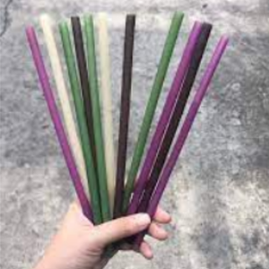 Kits de suministros desechables biodegradables y duraderos para fiestas, 6,5mm/8mm/10mm/13mm, 200mm de altura, cáscara de planta, paja, fiestas de café - Product Image 2