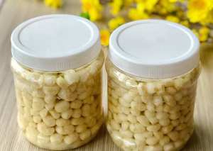 Japanese Kakkyo Salted Scallion Sweet Sour in <b>Jar</b> - Product Image 3