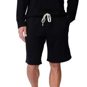 2025 Men's 100% Cotton Fleece Casual Solid Sweat Shorts Custom Design Quick Dry Breathable - Product Image 5
