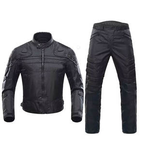 Combinaison en cuir de moto de haute qualité, deux pièces de conception bon marché/Services OEM combinaisons en cuir de moto légères - Product Image 3