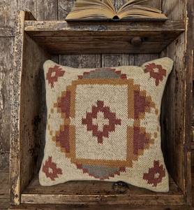 Funda De Almohada tejida a mano alfombra de yute funda de cojín de lujo a rayas almohada lavable patrón rústico - Product Image 5