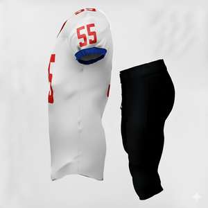 Conjunto Deportivo de Manga Corta con Logotipo, Servicio OEM, Uniforme de Fútbol Americano para Adultos, Jersey de Compresión de Venta Caliente - Product Image 1