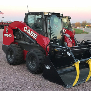 Chargeuse compacte Case IH haute performance 75 CV, machine de construction compacte avec une forte puissance de levage et un entretien facile - Product Image 1