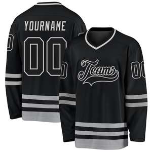 Impresión de Alta Calidad, 100% Poliéster, Servicio OEM Barato al por Mayor, Camisetas de Hockey sobre Hielo Personalizadas por Sublimación, Diseño de Equipo Personalizado - Product Image 1