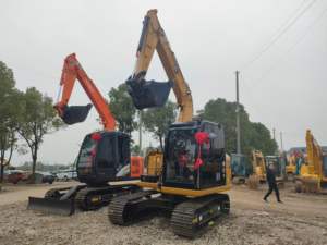 รถขุดดินระบบไฮดรอลิกขนาดเล็กใช้ Cat307ถังขนาด7ตันสำหรับกล้วยไม้36.5KW มอเตอร์0.31เมตร - Product Image 3