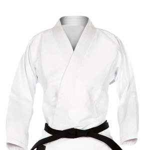 Diseñe su propio logotipo Última llegada Uniforme de Karate Algodón/poliéster de alta calidad Teñido liso con MOQ bajo Precios razonables - Product Image 3