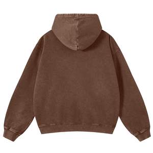 Prix de gros, sweat à capuche délavé à l'acide, dernière arrivée 2026, sweats à capuche pour hommes, sweats à capuche en coton brodés, tissu polaire, hiver, premium - Product Image 4