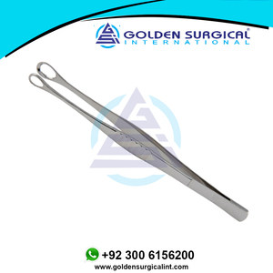Pinzas Intestinales Denis Browne de 190 mm con Patrón de Resorte, Empuñaduras Serradas y Mordazas Fenestradas, a Granel - Product Image 5