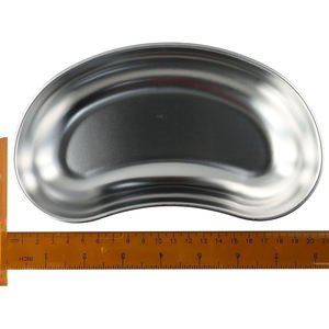 Bandeja de riñón médica de acero inoxidable poco profunda TAMAÑO 12CM a 30CM/plato de riñón de Hospital poco profundo/bandeja de riñón Dental hueca USA - Product Image 5