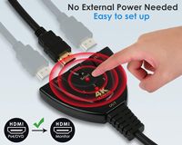 Commutateur HDMI SY 4K 3 en 1 sortie sélecteur HD 3 ports câble HD prend en charge le lecteur 3D Full HD 4K 1080P