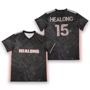 เสื้อเจอร์ซีย์ฟุตบอลทีมทีมเยาวชนพิมพ์ลายระเหิดแบบกำหนดเองเพื่อรองรับทีมของคุณ - Product Image 1