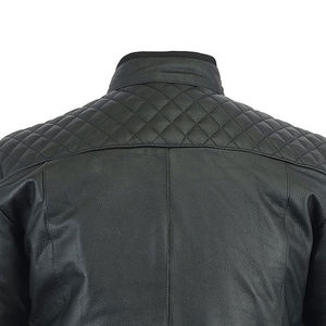 Top Trending Men's Leather Racing Jacket <b>Stand</b> Collar Letter Pattern Waterproof Eco-Friendly Pockets for <b>Motorbike</b> Street Biker - Product Image 6