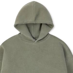 Sudadera de talla grande para hombre, sudaderas con capucha, Jersey, sudaderas con capucha de lana, sudaderas con capucha en blanco de gran tamaño, logotipo personalizado básico, mezcla de algodón - Product Image 6