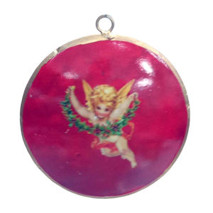 Vente en gros de tenture murale en métal avec impression d'émail pour la maison et la décoration de Noël personnalisée à la main - Product Image 1