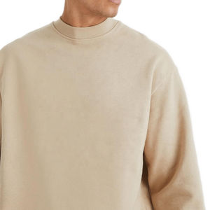 Sweat-shirts à col rond unisexes personnalisables Hip-Hop Brodés Respirants 100% coton French Terry de haute qualité Coupe régulière - Product Image 3