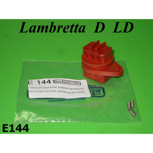 Cables magnéticos L.T. Enchufe de conexión eléctrica Lambretta D150 + LD150 + LD125 - Product Image 1