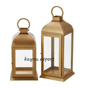 Fancy Ramadan Collection Handmade Eco-Friendly <b>Gold</b> Metal Candlestick Holder Christmas Decoration Handicraft Tabletop Home Decor - Product Image 5