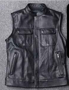 Veste en cuir de vache personnalisable de haute qualité Logo Style vintage Denim tissu teint uni fermeture éclair hiver Service OEM disponible - Product Image 5