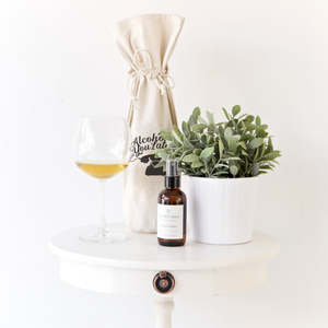 Later Alcohol You Cotton Canvas <b>Wine</b> <b>Bag</b> As a Stylish Gift <b>Bag</b> - Product Image 4
