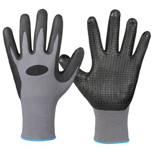 Gants de travail en cuir de mouton surdimensionnés de couleur personnalisée, résistants, à doigts entiers, respirants, gants de sécurité pour le travail en hiver - Product Image 1