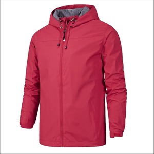 Logo personnalisé veste coupe-vent mince pour hommes femmes imperméable col montant fermeture éclair plus la taille vêtements d'hiver en plein air US $12.00 US $15.00 - Product Image 5