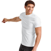 T-shirt personnalisé unisexe de haute qualité Streetwear t-shirts coupe régulière poids lourd 100% coton tricoté imprimé écologique vente en gros