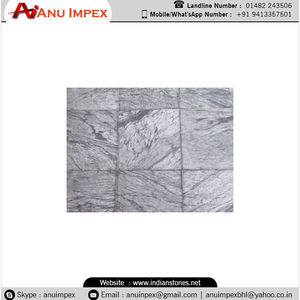 Piedra natural duradera de pizarra pulida con brillo plateado rentable para pisos de lujo, revestimientos de paredes, escaleras y fogatas - Product Image 6