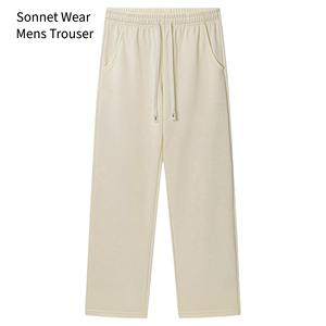 Pantalons décontractés pour hommes avec taille élastique et poches - Product Image 6