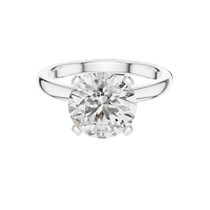 Anillo Solitario con Diamante Cultivado en Laboratorio de Corte Brillante Redondo de 2.5 CT para Mujer, Diamante VVS-VS EF CVD, Oro de 18K, 14K, 10K y Plata 925 - Product Image 5