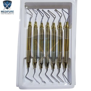 เครื่องมืออุดฟันคอมโพสิตสำหรับทันตแพทย์มืออาชีพ สำหรับการวางเรซินคอมโพสิตและแกะสลัก - Product Image 1