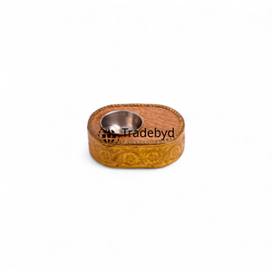 Brûleur Bakhoor en bois avec finition lisse et découpes sculptées Idéal pour l'aromathérapie quotidienne ou un usage domestique par Tradebyd - Product Image 2
