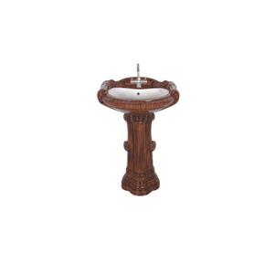 อ่างล้างจานไม้604สำหรับล้างมือพร้อมแท่นซิงค์ดีไซน์หรูหรา - Product Image 1