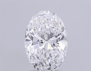 Diamant de laboratoire ovale de 2,02 carats, D VS1, fabrication de bijoux, diamant CVD - Product Image 2