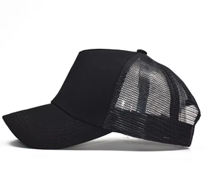 Gorra Trucker de Malla de 5 Paneles de Alta Calidad 2026, Cómoda y Clásica con Visera Curva, Gorra Trucker con Cierre a Presión, Venta al por Mayor - Product Image 3