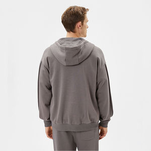 Nuevo Conjunto Deportivo de Invierno, Sudadera con Capucha y Cremallera, Hombros Caídos, Pantalones Deportivos Ajustados, Estilo Urbano, Cómodo para Hacer Ejercicio - Product Image 6