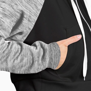 Sudaderas con capucha ecológicas para mujer, ropa con impresión de logotipo personalizado, sudaderas de manga larga, Sudadera corta con capucha para mujer - Product Image 5