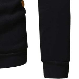 เสื้อฮู้ดผ้าคอตตอนแบบหลวมของผู้ชายเสื้อสเวตเตอร์คล้องไหล่แบบปักสีสำหรับฤดูร้อนฤดูหนาวโลโก้ออกแบบได้ตามต้องการ - Product Image 5