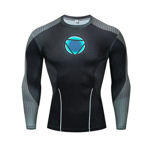 Rashguards MMA à manches longues pour hommes, personnalisables 2025, avec design par sublimation, service OEM, à vendre à prix avantageux - Product Image 5