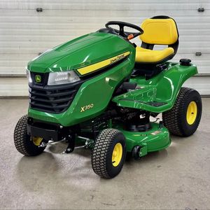 Tracteur de pelouse John For Deere X350 de qualité supérieure Tracteur de pont de 42 pouces Tondeuse à gazon de qualité industrielle - Product Image 2