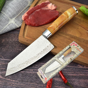 Cuchillo de Chef Japonés de Damasco VG10 de 67 Capas y 8 Pulgadas con Mango Octogonal de Madera - Product Image 2