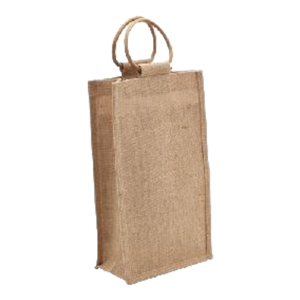 Bolsa para vino con mango de yute, superventas al por mayor, logotipo personalizado impreso, soporte para botellas dividido reutilizable respetuoso con el medio ambiente, correas de algodón - Product Image 6